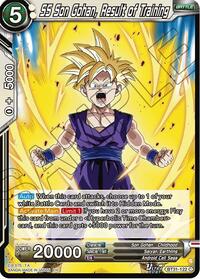 SS Son Gohan, Result of Training card art