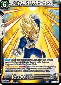 SS Vegeta, Training in the Chamber card art