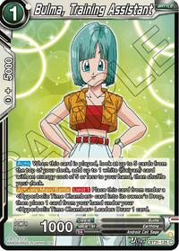 Bulma, Training Assistant card art