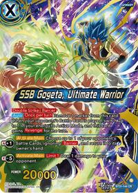 SSB Gogeta, Ultimate Warrior card art