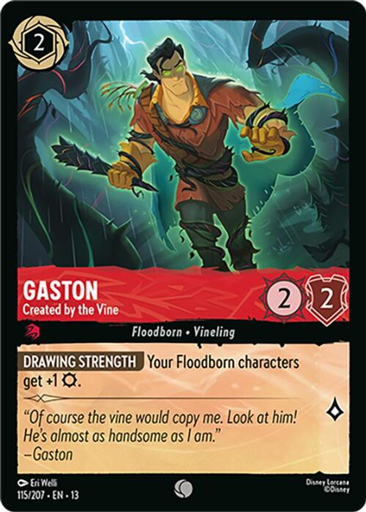 Gaston - Created by the Vine