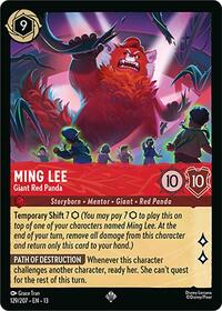 Ming Lee - Giant Red Panda