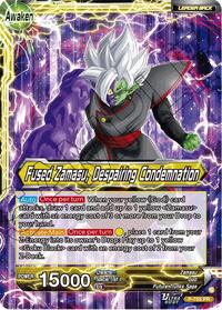 Fused Zamasu // Fused Zamasu, Despairing Condemnation card art