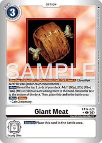 Giant Meat (Limited Foil) card art