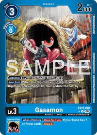 Gasamon (Limited Foil) card art