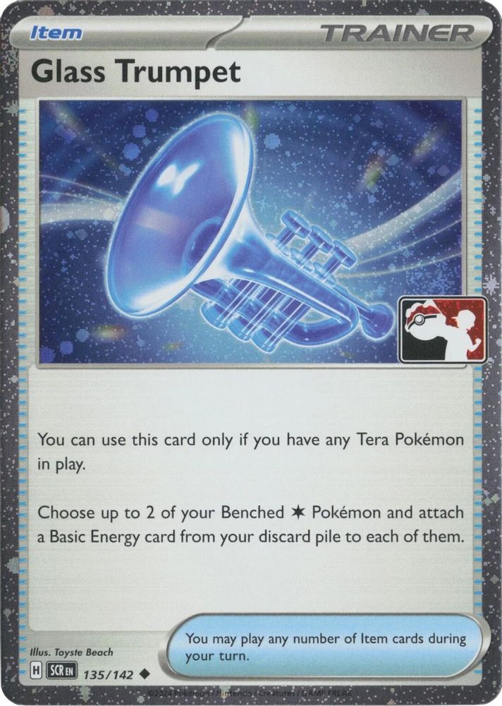 Glass Trumpet - 135/142 (Cosmos Holo)