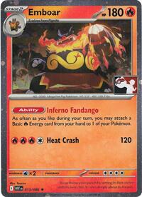 Emboar - 013/086 (Cosmos Holo)