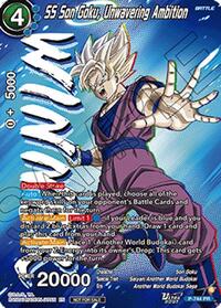 SS Son Goku, Unwavering Ambition (Ultra-Bout Series Tournament Pack Vol.3) (Winner) card art