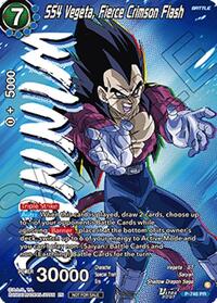 SS4 Vegeta, Fierce Crimson Flash (Ultra-Bout Series Tournament Pack Vol.3) (Winner) card art