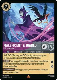 Maleficent & Diablo - Evil Incarnate