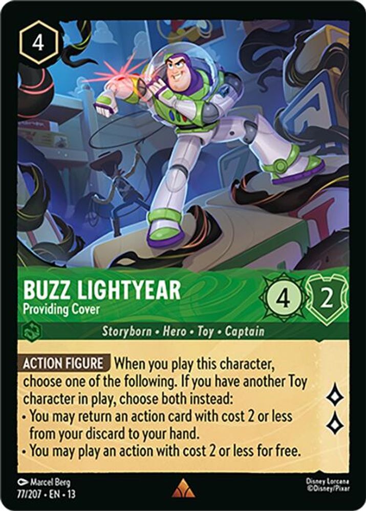 Buzz Lightyear - Providing Cover