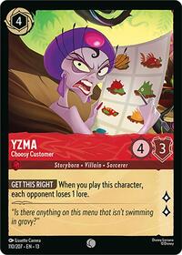 Yzma - Choosy Customer