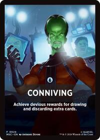 Conniving Theme Card