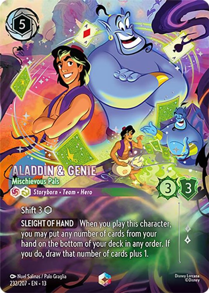 Aladdin & Genie - Mischievous Pals (Enchanted)