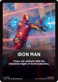 Iron Man Theme Card