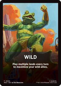 Wild Theme Card