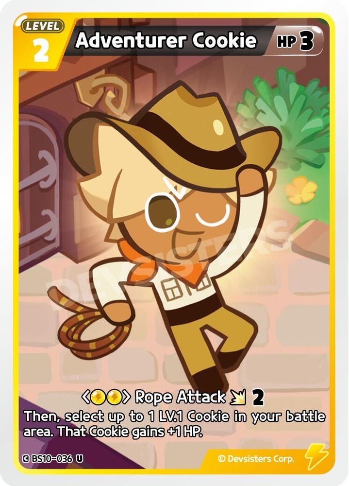 Adventurer Cookie, Standard, front