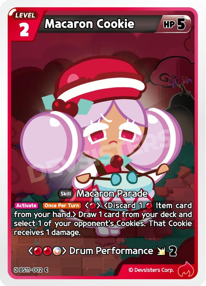 Macaron Cookie, Standard, front