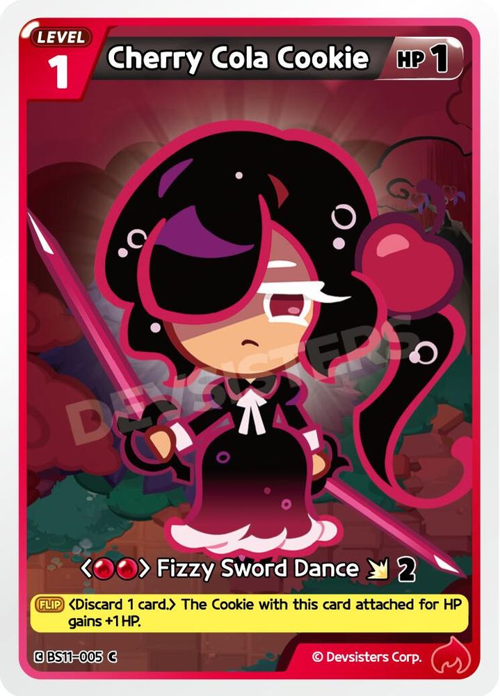 Cherry Cola Cookie, Standard, front