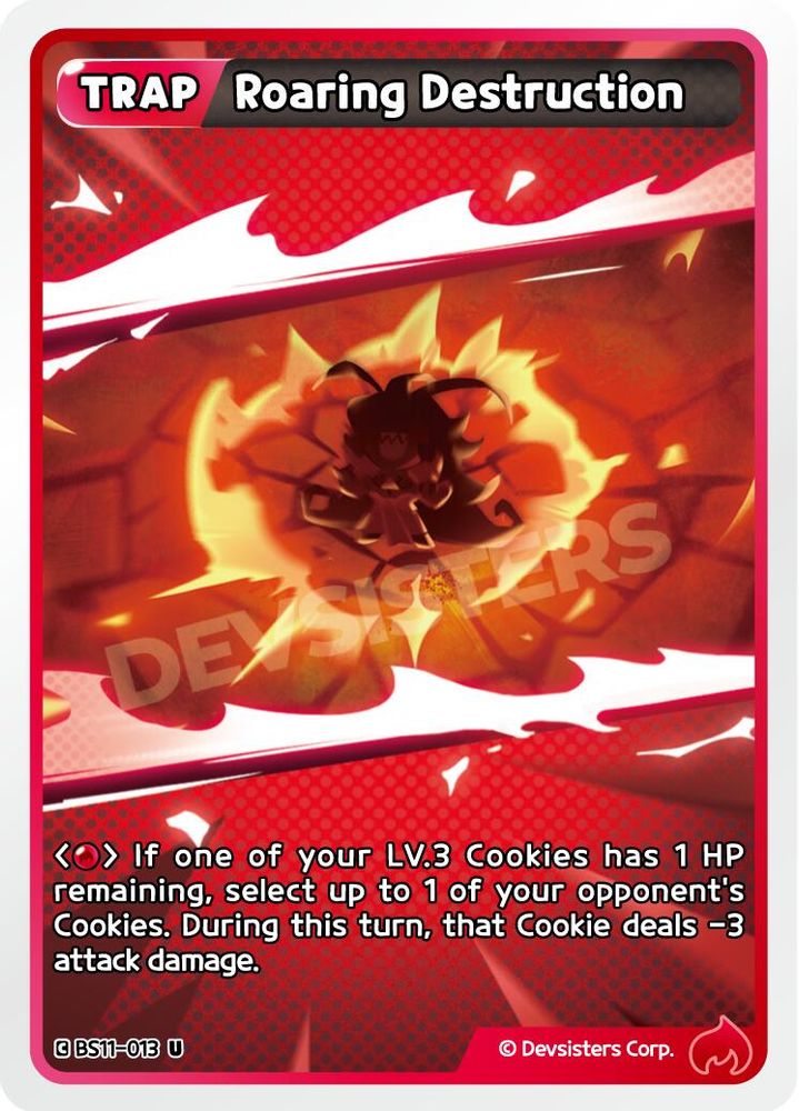 Roaring Destruction, Standard, front