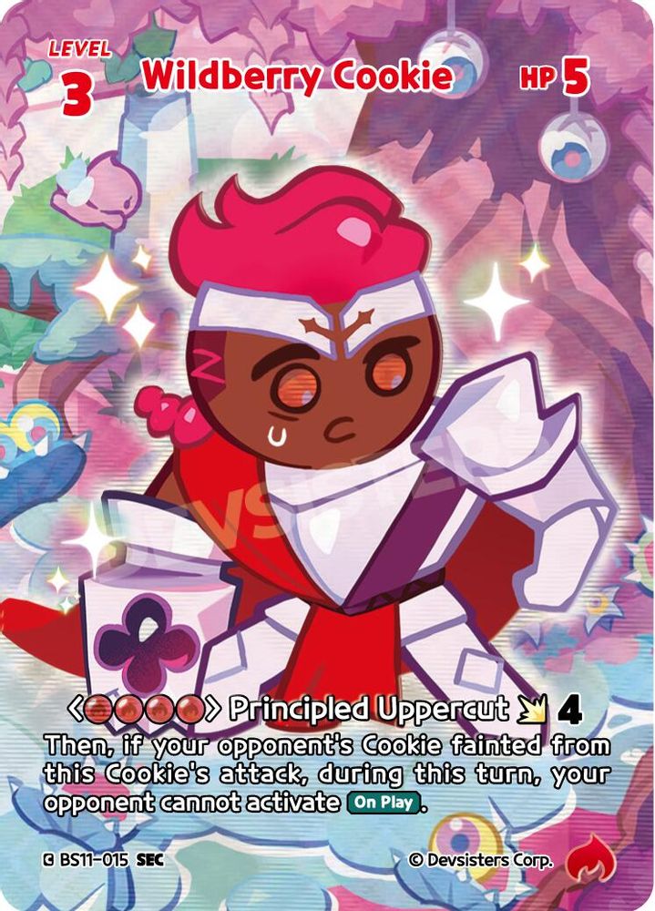 Wildberry Cookie (015) (SEC), Foil, front