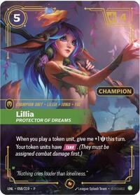 Lillia, Protector of Dreams (Champion)