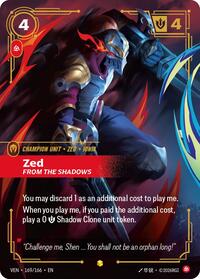 Zed, From the Shadows (Overnumbered)