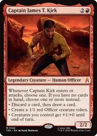 Captain James T. Kirk, Star Trek