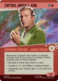 Captain James T. Kirk (Showcase) (Surge Foil), Star Trek