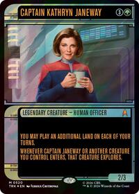 Captain Kathryn Janeway (Showcase) (Surge Foil), Star Trek
