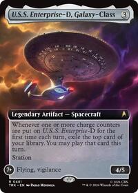 U.S.S. Enterprise-D, Galaxy-Class (Extended Art), Star Trek