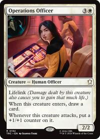 Operations Officer, Commander: Star Trek