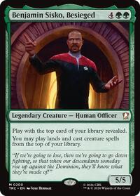 Benjamin Sisko, Besieged, Commander: Star Trek