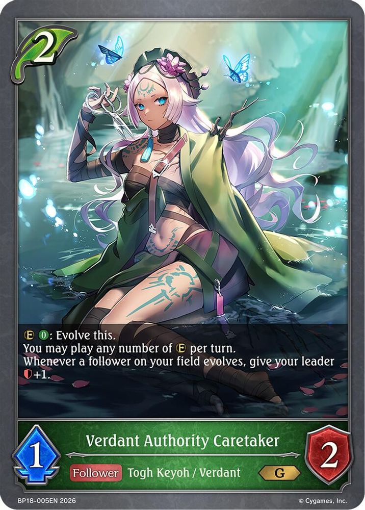 Verdant Authority Caretaker, Standard, front