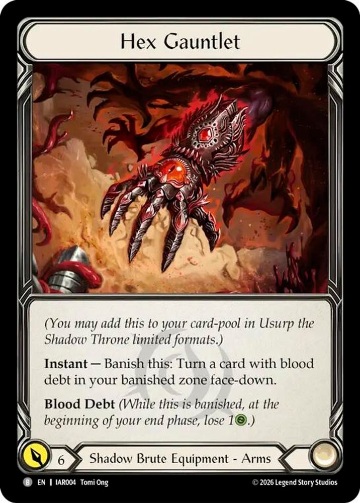 Hex Gauntlet, Standard, front