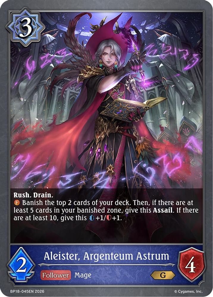 Aleister, Argenteum Astrum, Standard, front