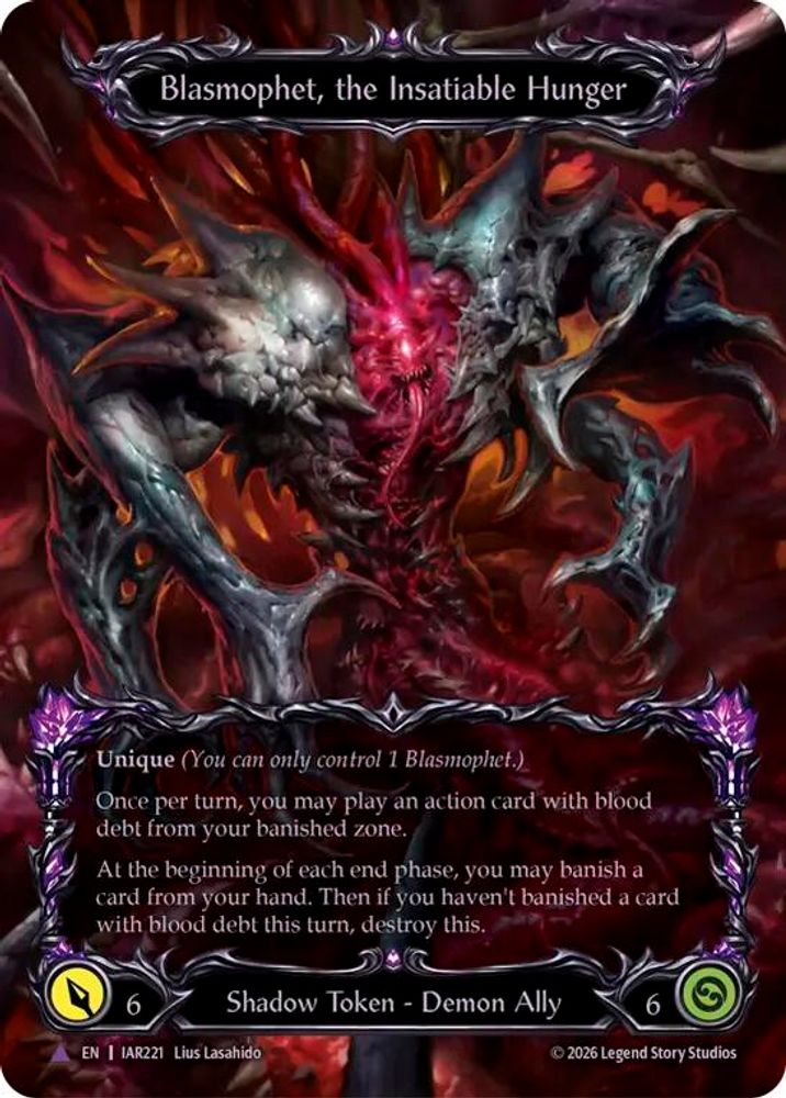 Blasmophet, the Insatiable Hunger (Marvel), Standard, front