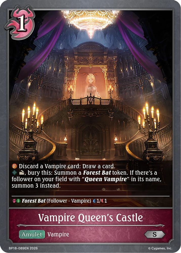 Vampire Queen's Castle, Standard, front