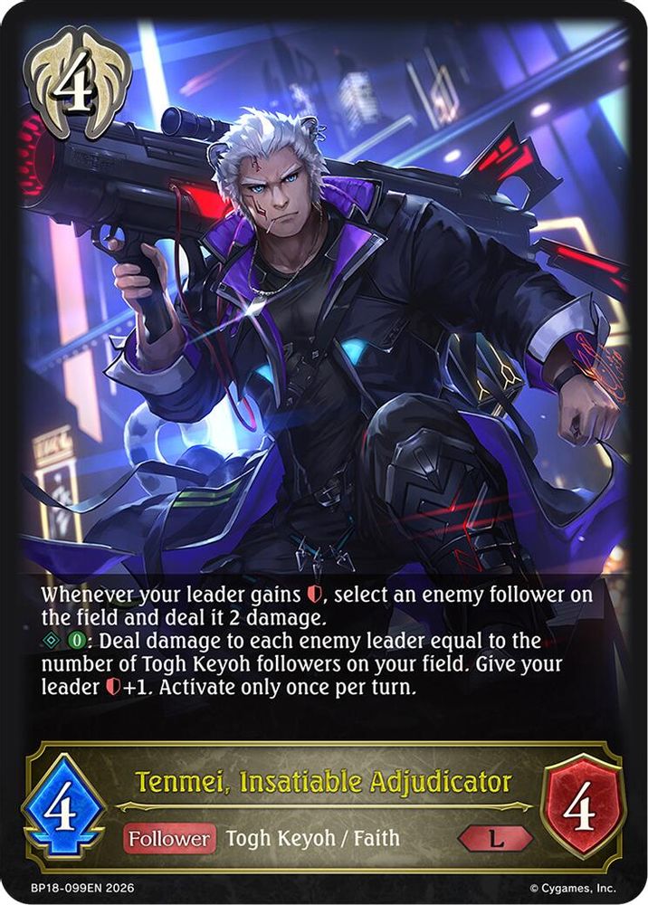 Tenmei, Insatiable Adjudicator, Standard, front