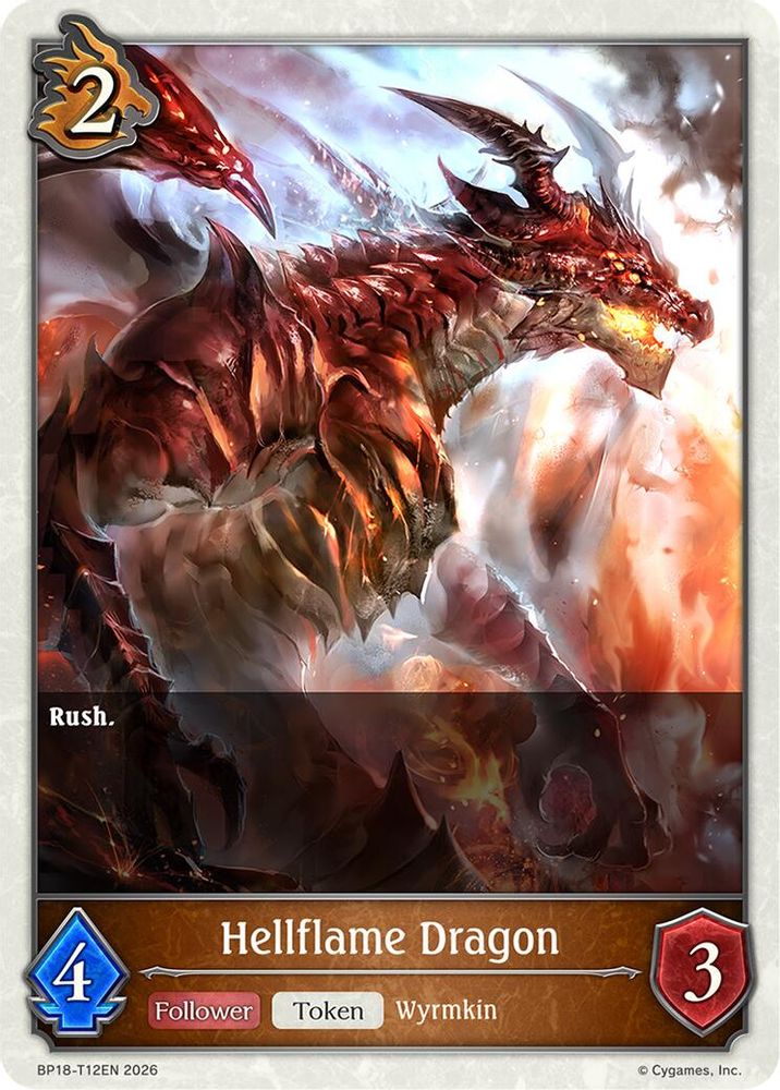 Hellflame Dragon, Standard, front