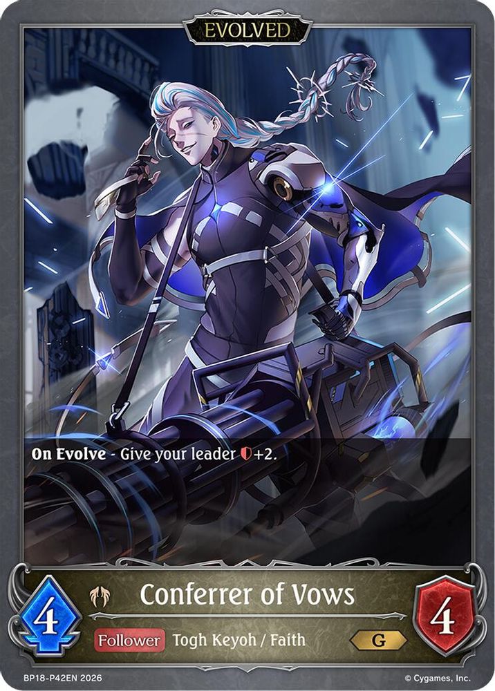 Conferrer of Vows (Evolved) - P42EN (Foil), Standard, front