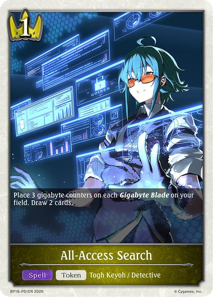 All-Access Search - P51EN (Foil), Standard, front