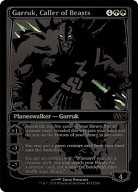 Garruk, Caller of Beasts (SDCC 2013 Exclusive), Media Promos