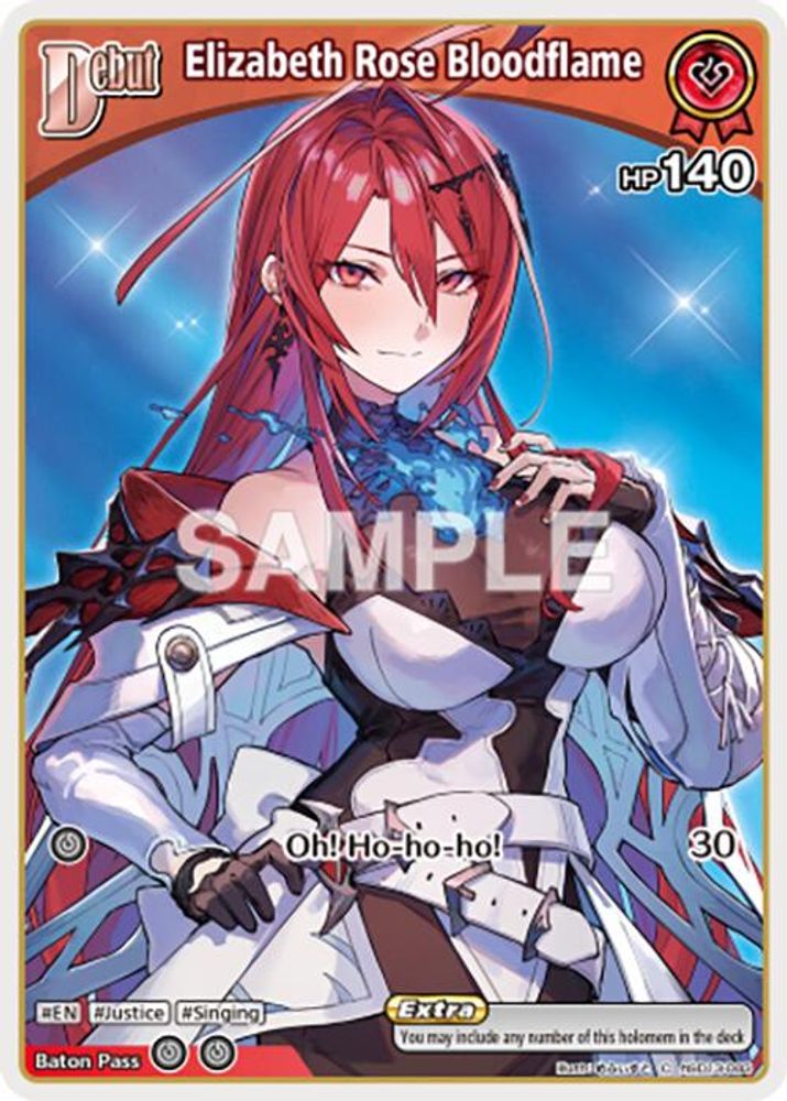 Elizabeth Rose Bloodflame (C) (hSD13-003), Standard, front