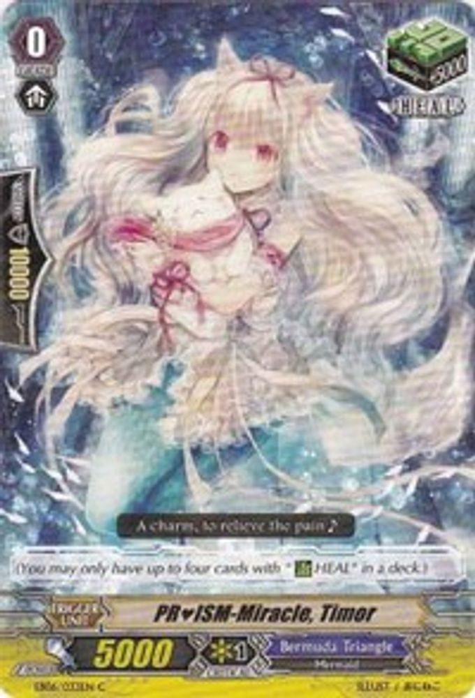 PRISM-Miracle, Timor, Standard, front