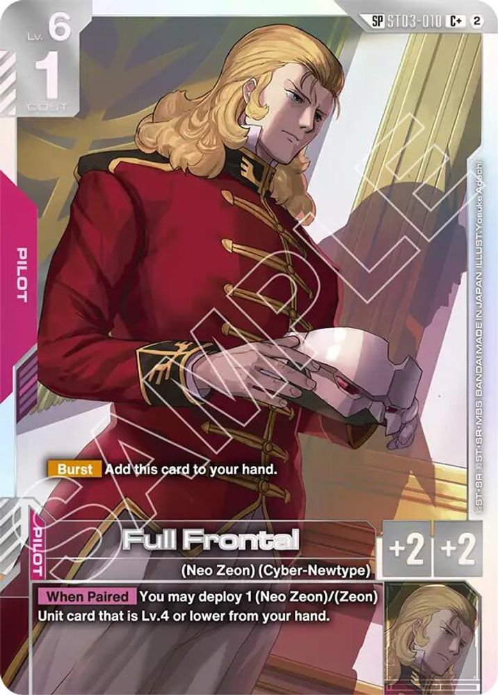 Full Frontal (C+) (SP), Foil, front