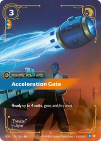 Acceleration Gate