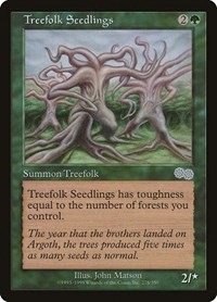 Treefolk Seedlings, Urza's Saga
