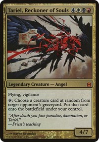 Tariel, Reckoner of Souls (Commander), Oversize Cards