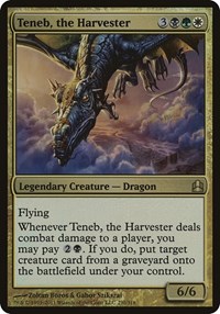 Teneb, the Harvester (Commander), Oversize Cards